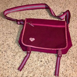 GAP Pink Cross Shoulder School Messenger Bag
